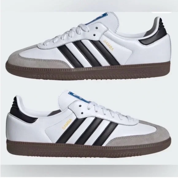 Adidas Samba OG | Cloud White / Core Black / Gum | barely worn - Picture 7 of 7